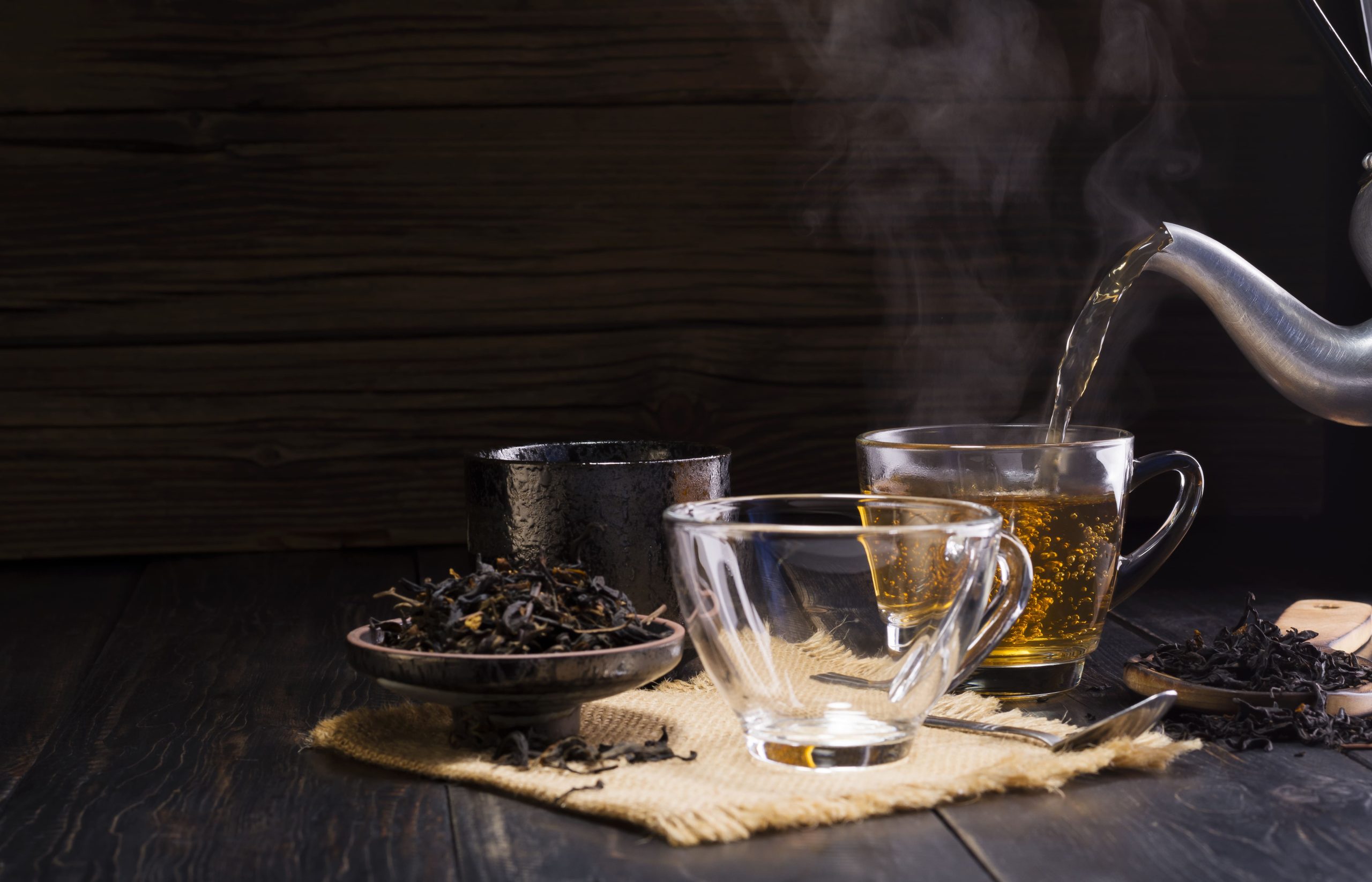 سینی چای داغ